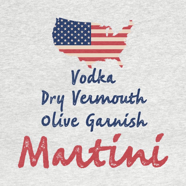 Martini Recipe by MessageOnApparel